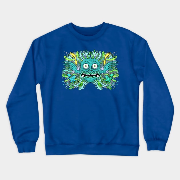 Reef Geek Crewneck Sweatshirt by rossradiation